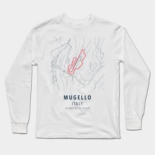 mugello simple track Long Sleeve T-Shirt